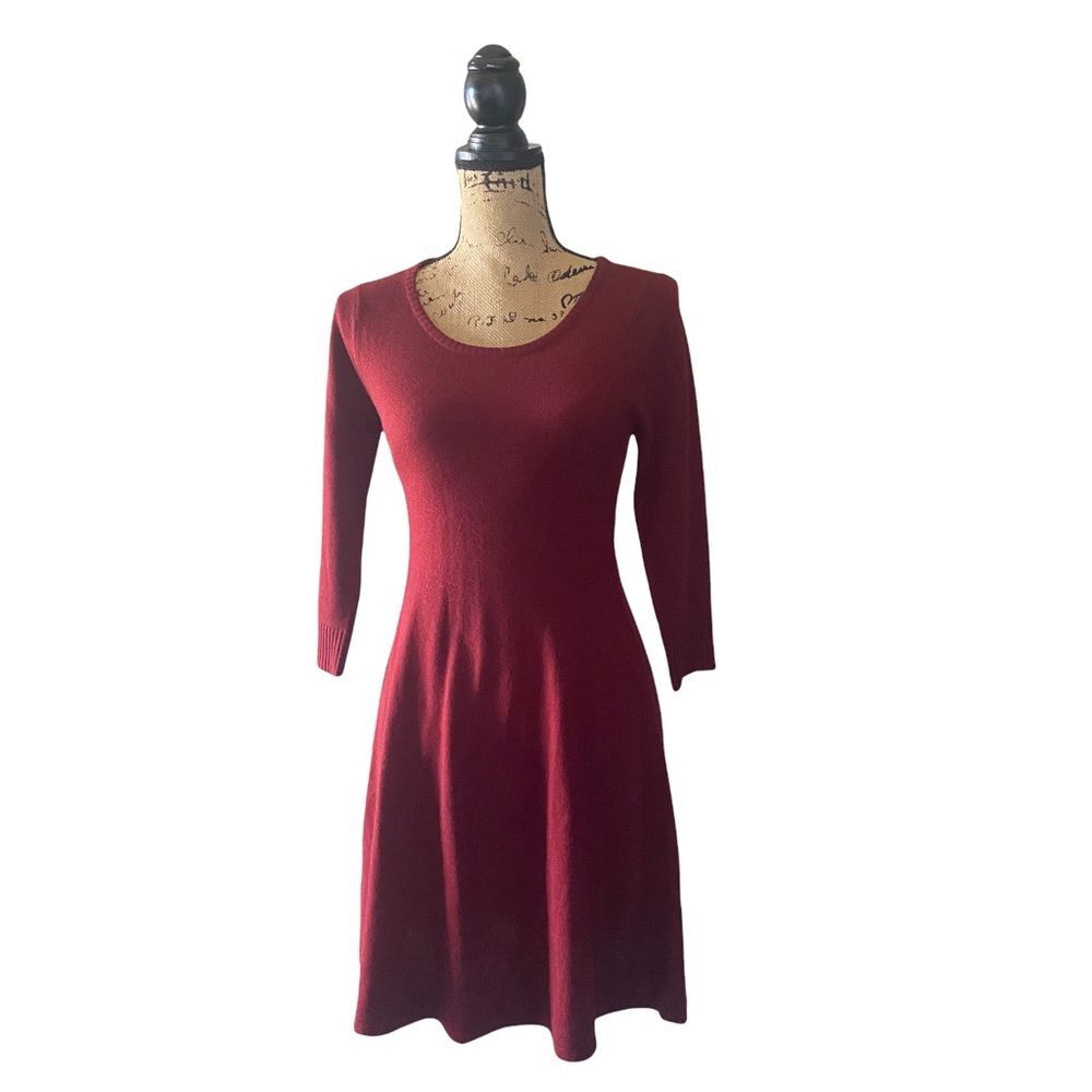 SEQUIN HEARTS A-line Sweater Dress